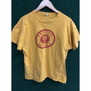 Vintage 60s Y-Indian Indian Guides Father Son YMCA  Size Large True Vintage